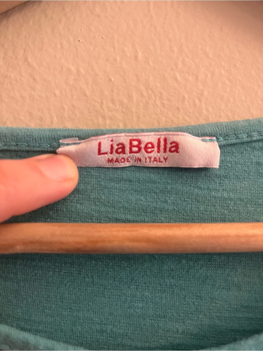 LiaBella Teal Midi Dress - Picture 4 of 4